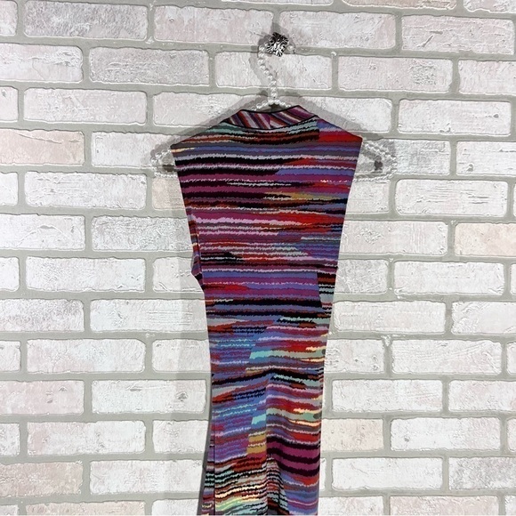 BCBGMaxAzria Multiptint Stripe Tie Belt Dress Size XS - Picture 11 of 11